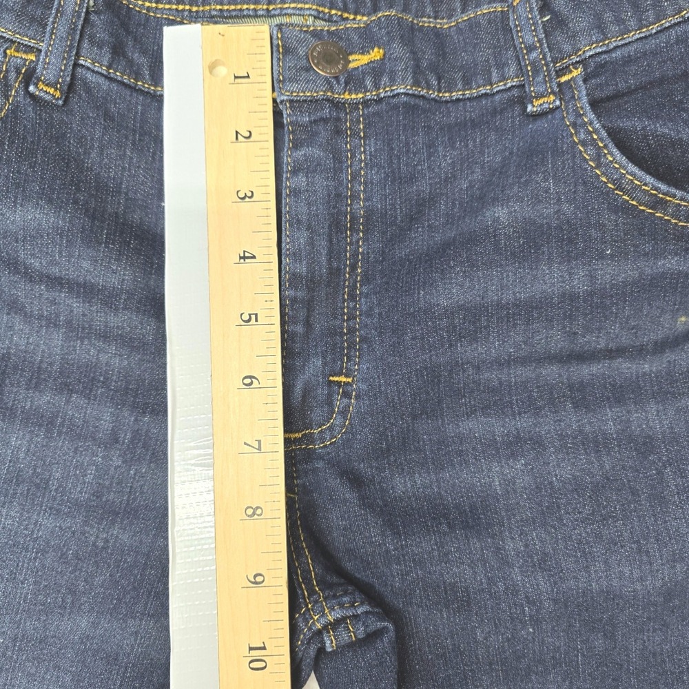 Wrangler Mens Classic Boot Jeans Dark Wash Size 30x28 Stretch Denim - Picture 12 of 13
